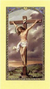 Jésus blanc crucifié