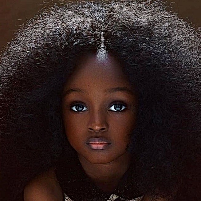 Jare Ijalana nigérianne de 4 ans élue la plus belle fille qu monde en 2018