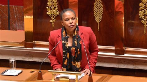 Député Christiane Taubira auteur de la loi Taubira