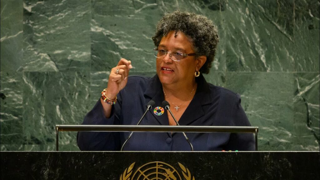 Son Excellence Mia Mottley, Première ministre de la Barbade