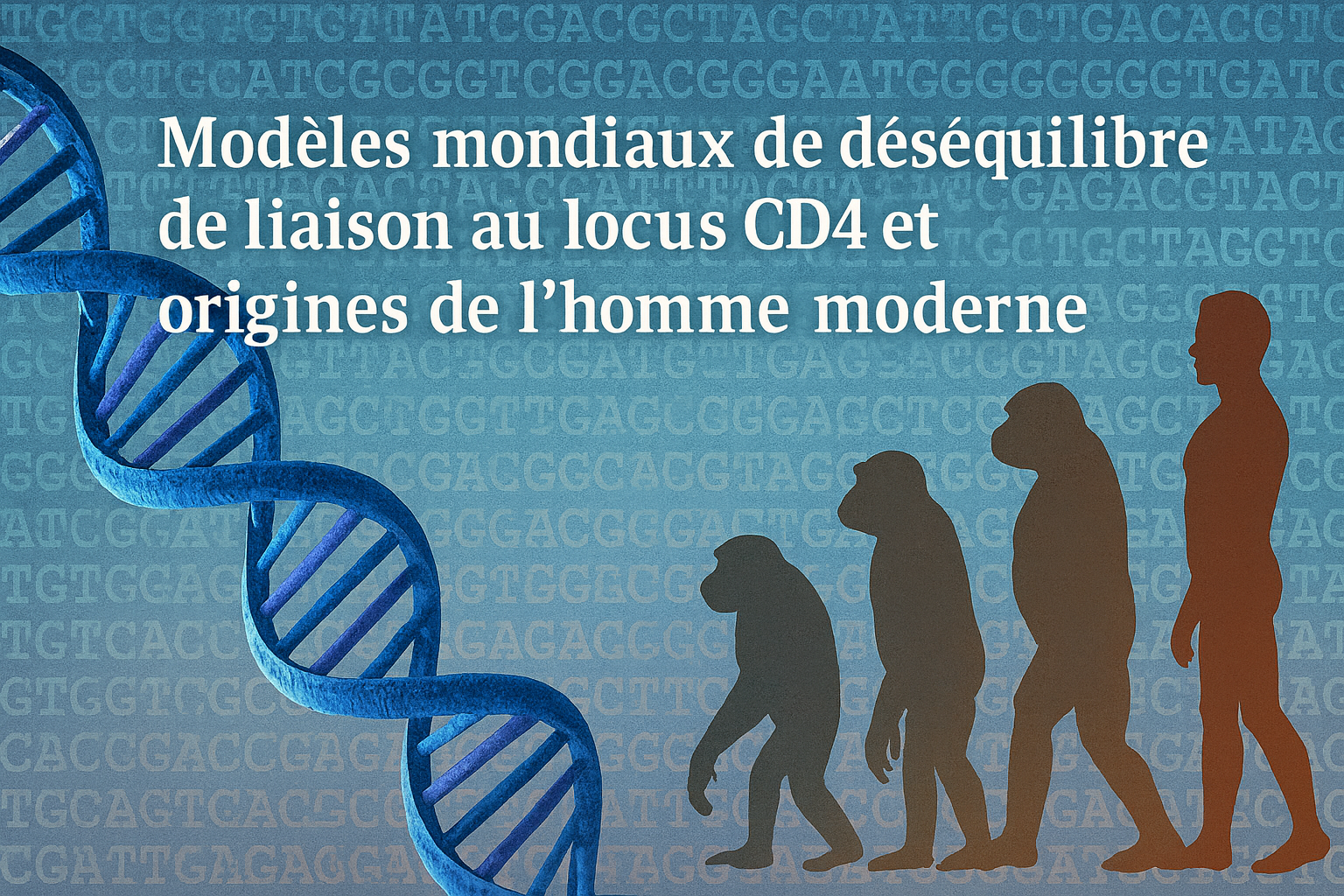 Image de couverture pour Locus CD4 et variabilité génétique des origines humaines