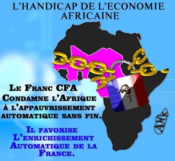 Le franc cfa condamne l'Afrique à l'appauvrissement......
