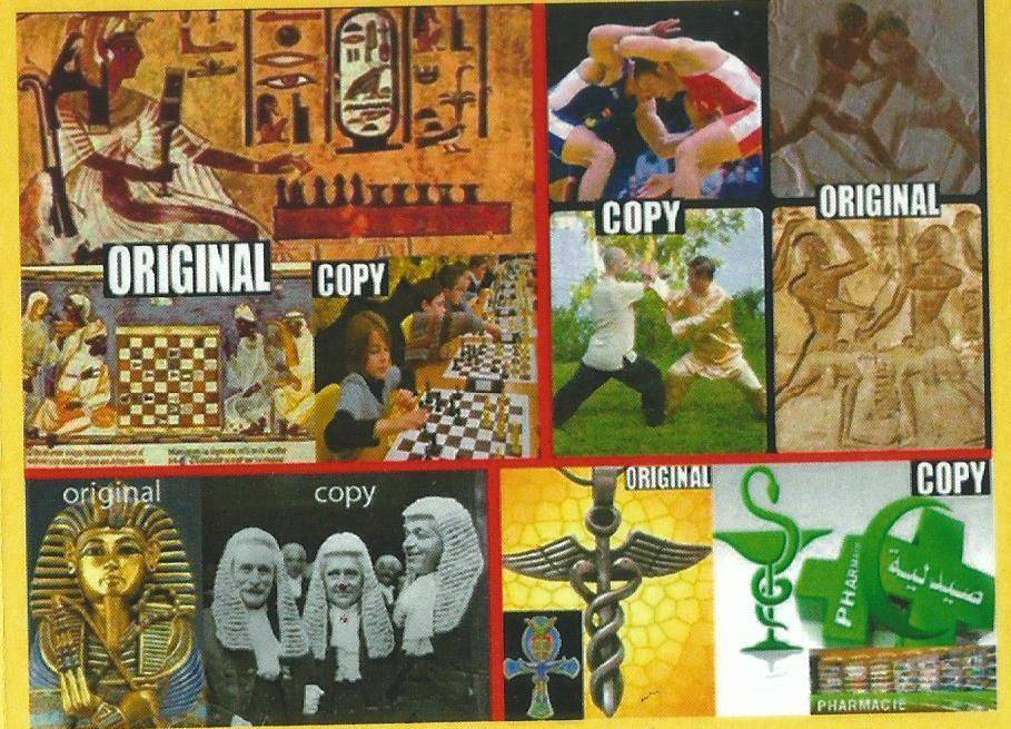 Egypte :Originaux et leurs copies