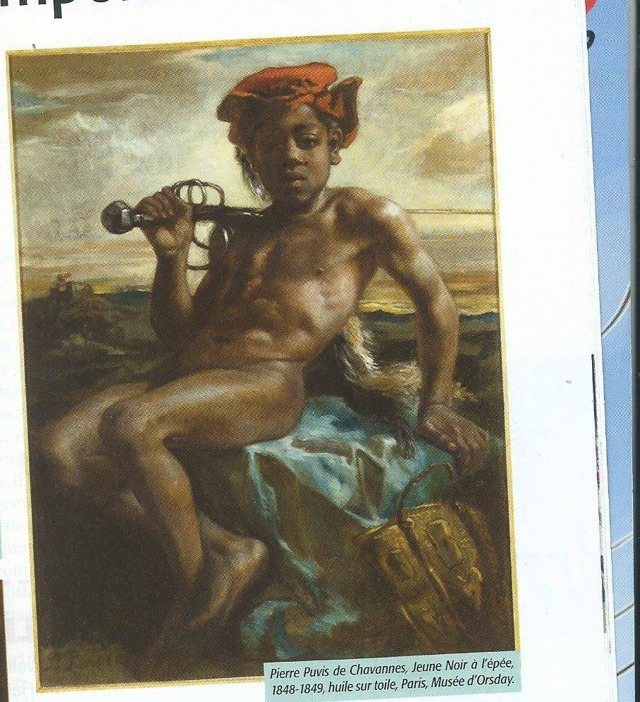 Exposition modèle noir, Image dégradante du noir 