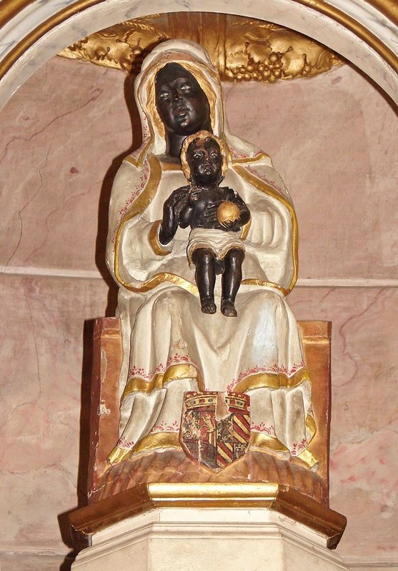 Vierge noire de St Romain d'Ay